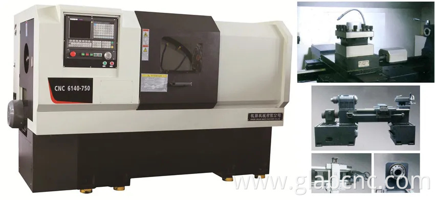 Precision Metal Machining Horizontal CNC Lathe Machine